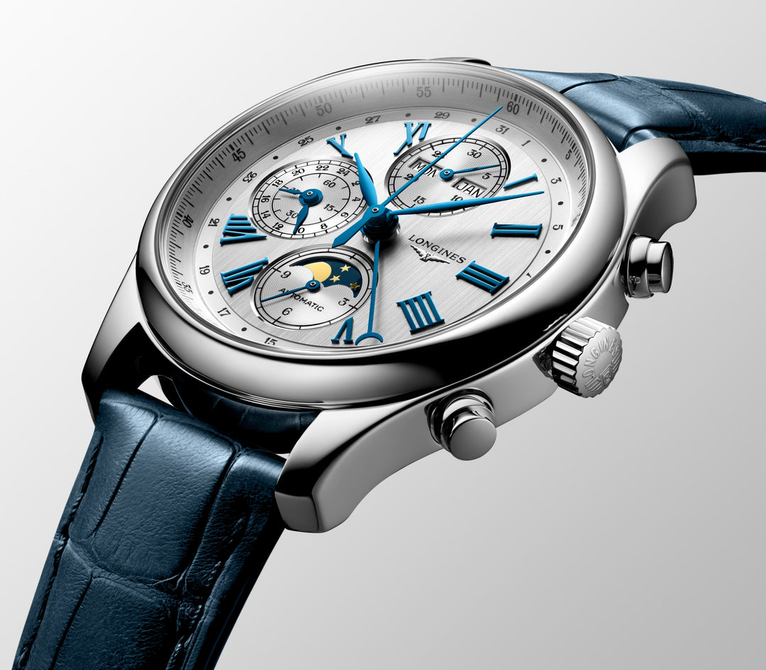 LONGINES – DE LONGINES MASTER COLLECTIE CHRONO MOONPHASE – L2.773.4.71.2