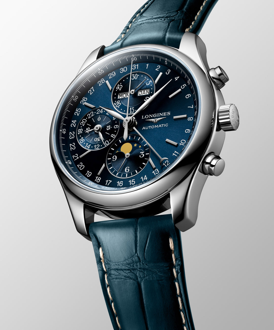 LONGINES – DIE LONGINES MASTER COLLECTION CHRONO MOONPHASE – L2.773.4.92.0