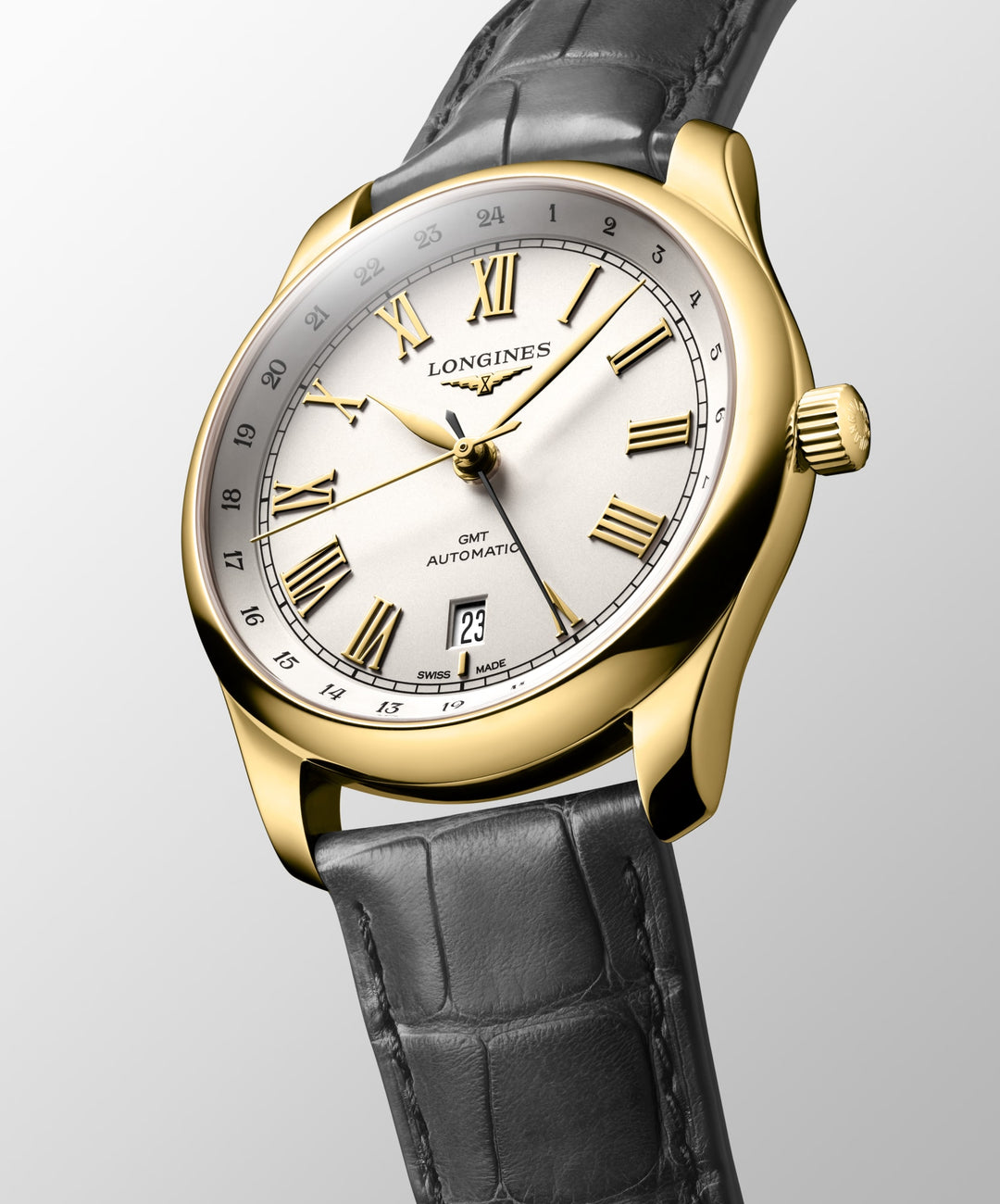 LONGINES – LA LONGINES MASTER COLLECTION GMT – L2.844.6.71.2