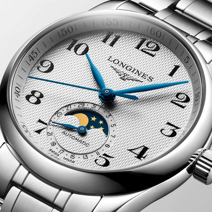 LONGINES – DE LONGINES MASTER COLLECTIE MOONPHASE – L2.409.4.78.6