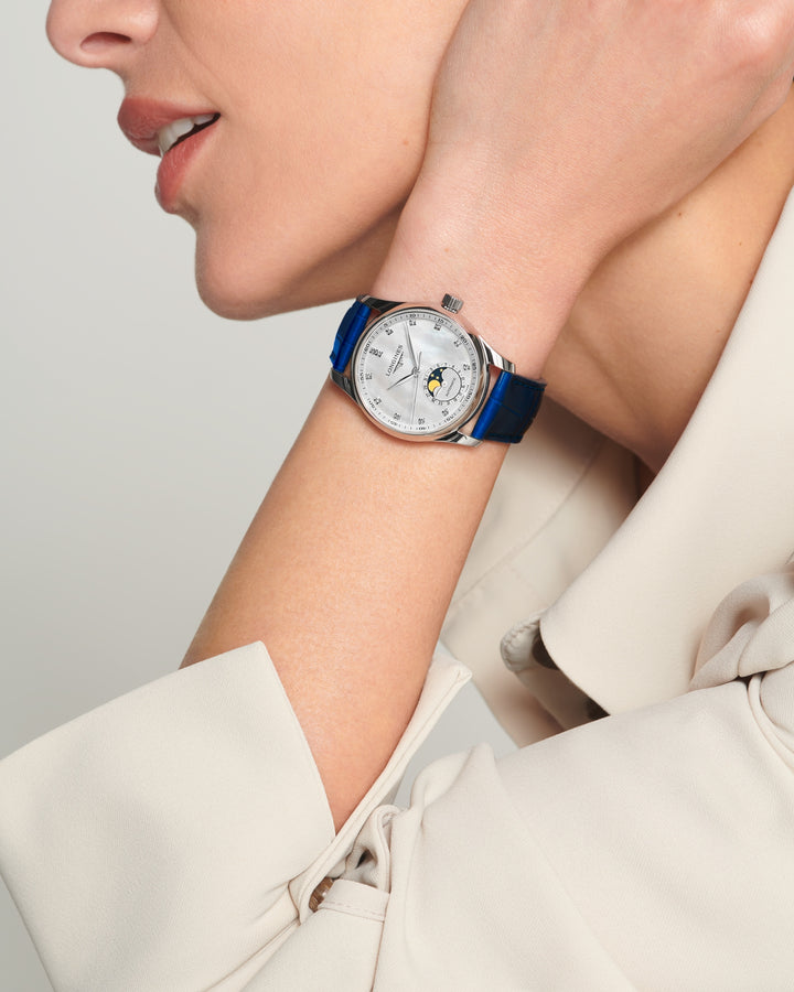 LONGINES – DE LONGINES MASTER COLLECTIE MOONPHASE – L2.409.4.87.0