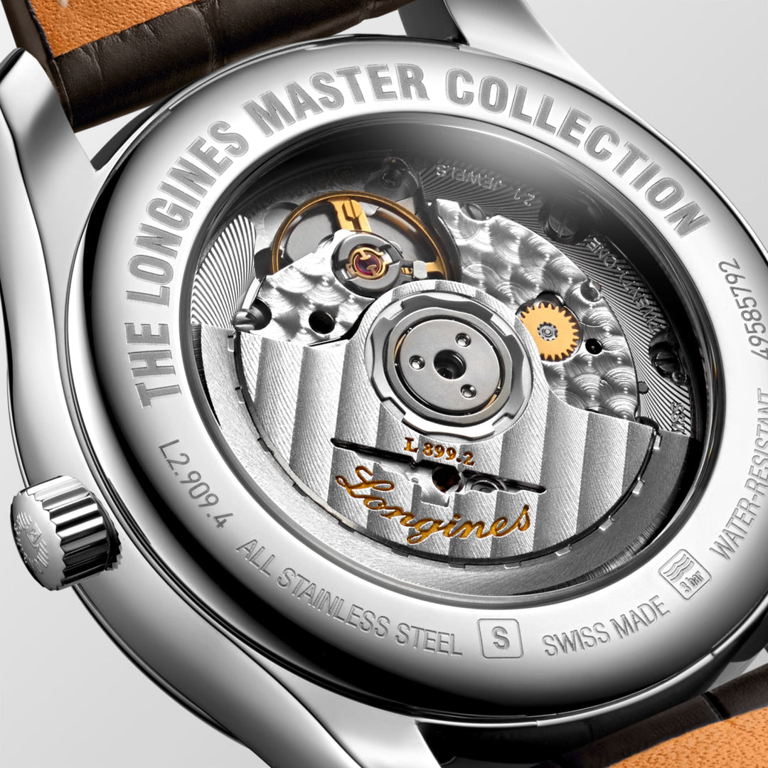 LONGINES – DE LONGINES MASTER COLLECTIE MOONPHASE – L2.909.4.77.3