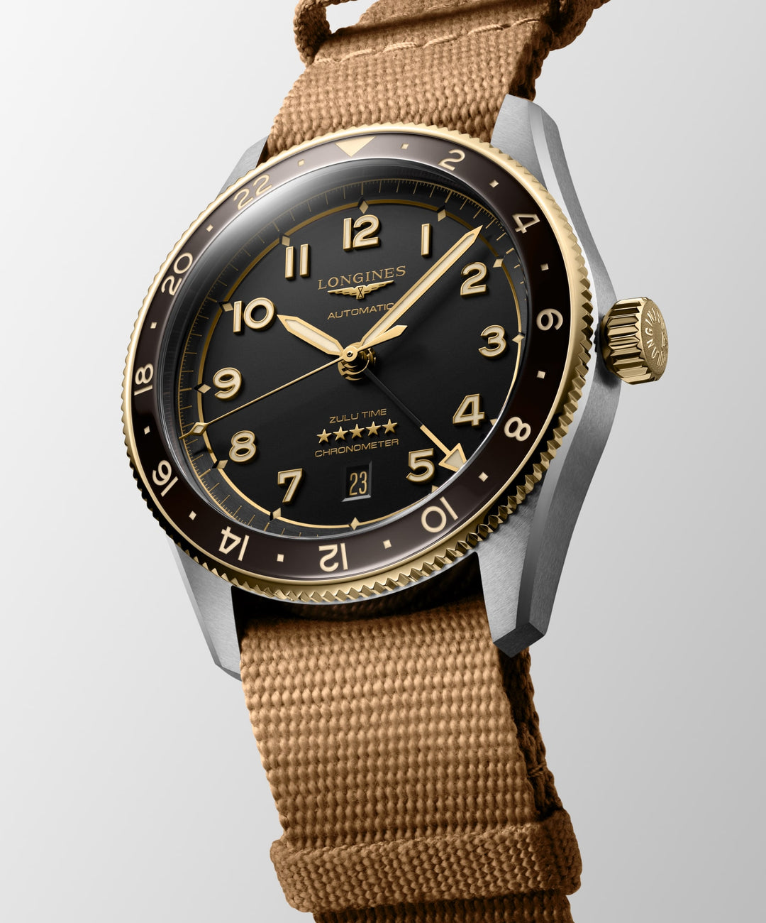 LONGINES – LONGINES SPIRIT ZULU TIJD – L3.812.5.53.9