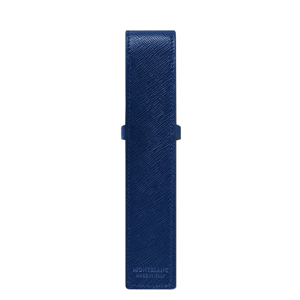 Montblanc astuccio per 1 strumento da scrittura Montblanc Sartorial blu 130820 - Capodagli 1937