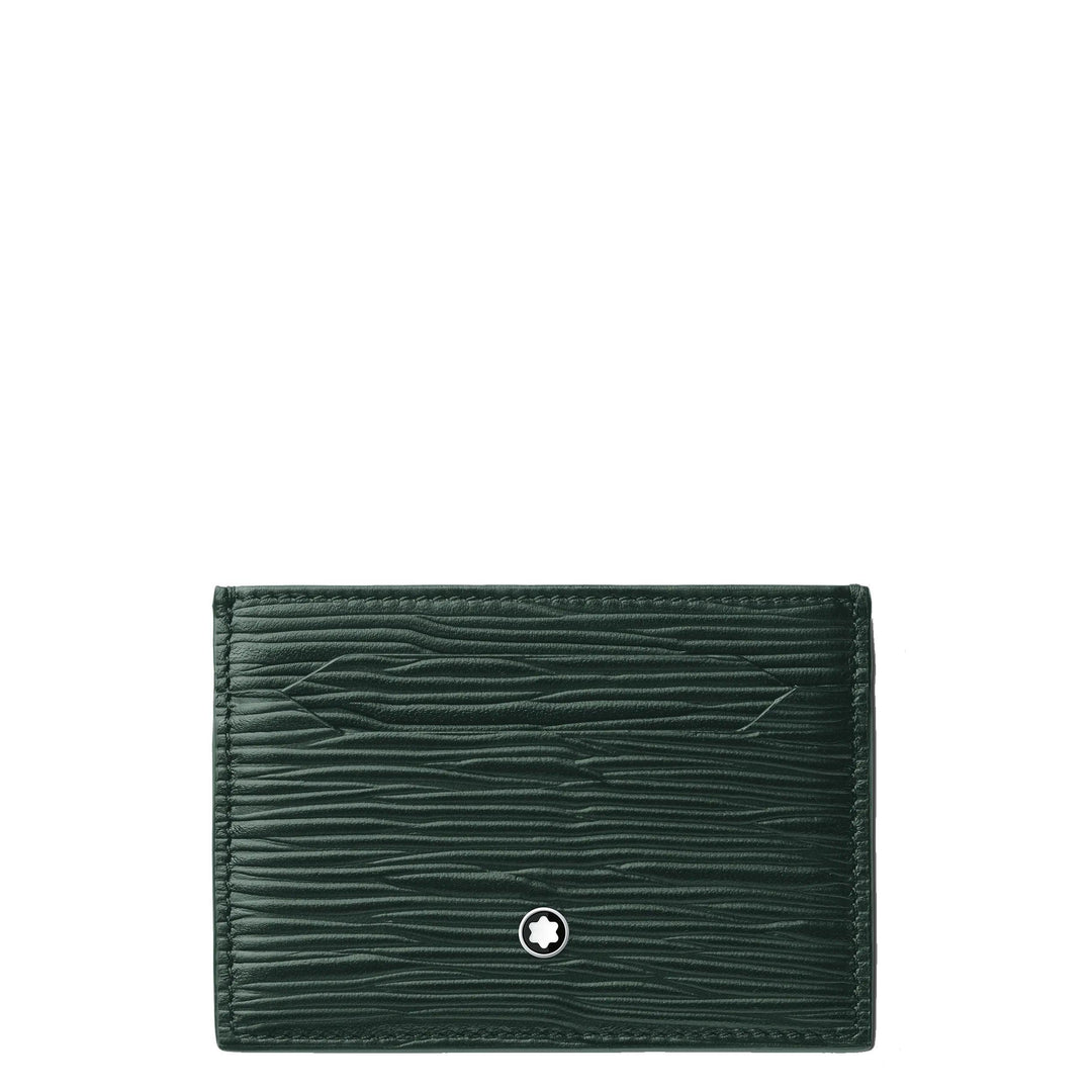 Montblanc porta carte 5 scomparti Meisterstück 4810 verde 130938 - Capodagli 1937