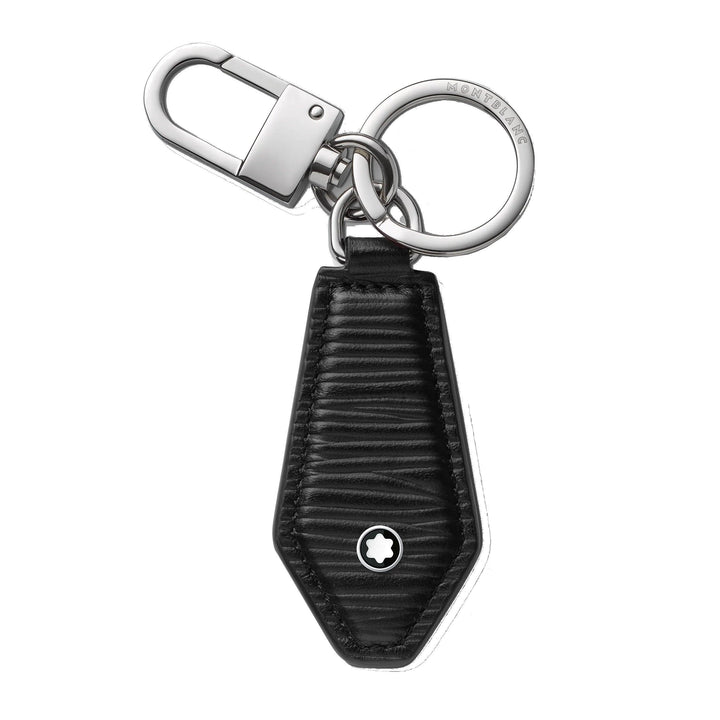 Montblanc ruitvormige sleutelhanger Meisterstück 4810 zwart 130932 - Capodagli 1937