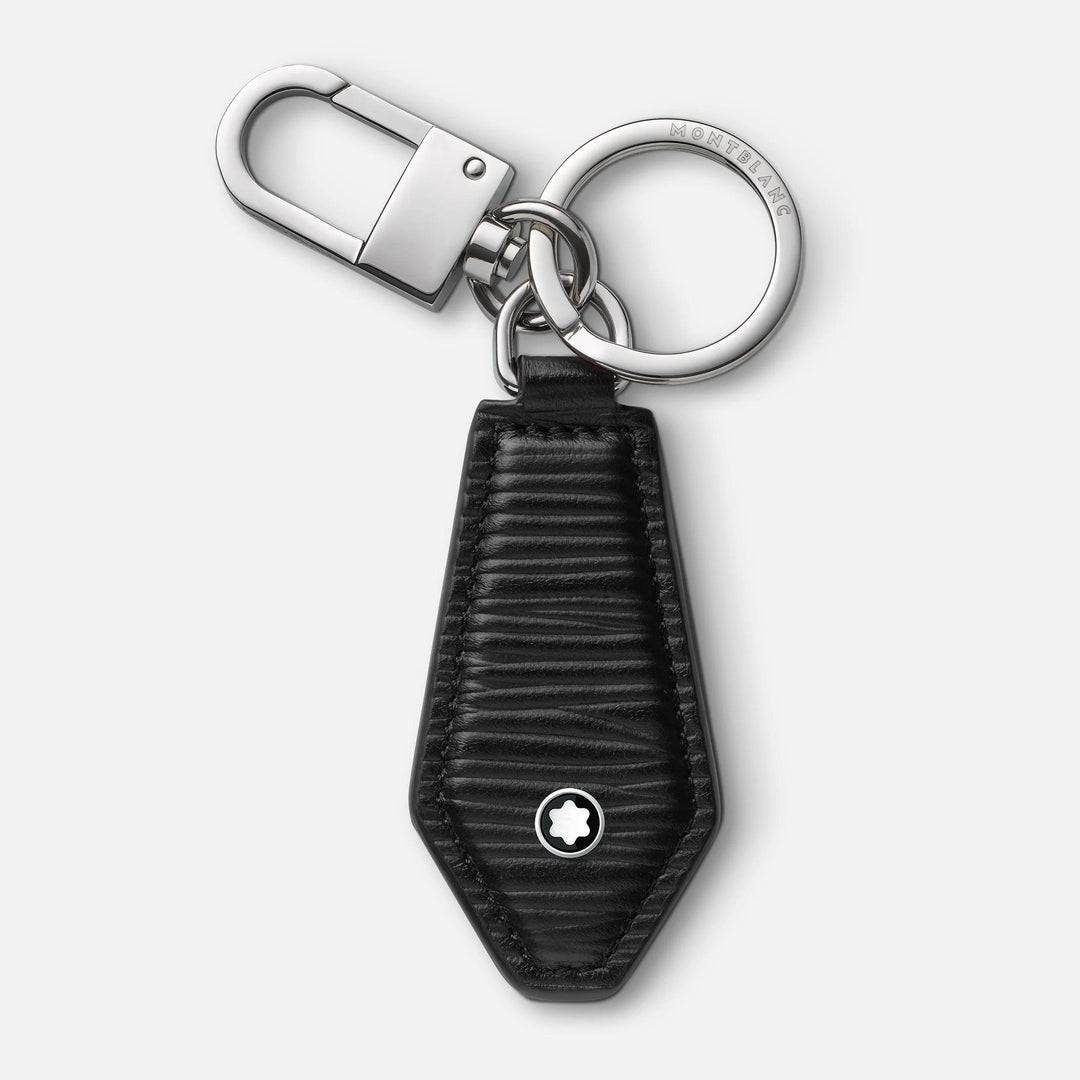 Montblanc ruitvormige sleutelhanger Meisterstück 4810 zwart 130932 - Capodagli 1937