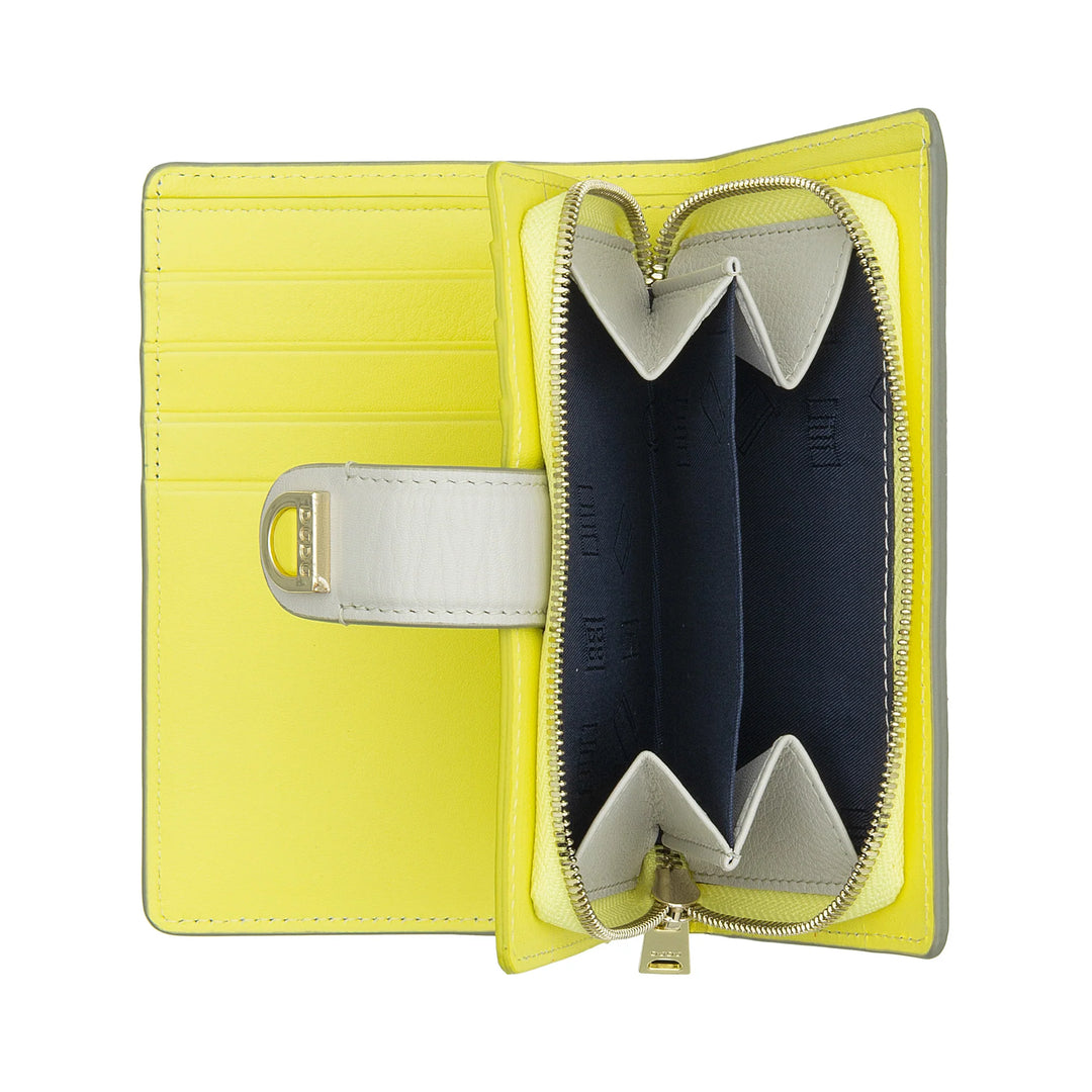 DUDU Portefeuille en Cuir pour Femme avec Porte-Monnaie Zippé et Porte-Cartes - Portefeuilles pour Femmes élégants et Fonctionnels pour Cartes, Billets et pièces de Monnaie