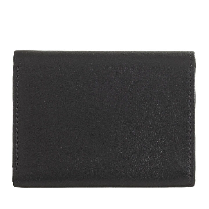 Dudu Small Men's Leather Wallet, Women's Wallet, Compact Design With Banknotes And Cards Doors Doors