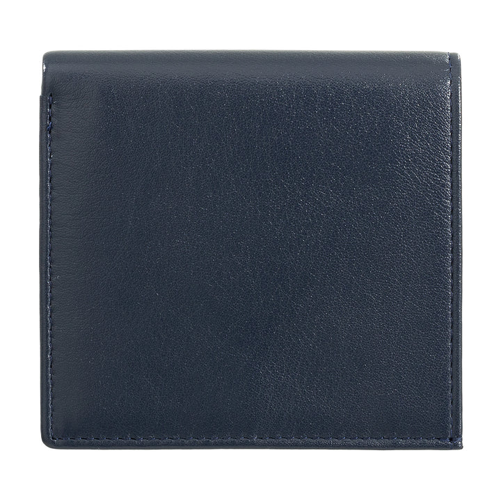 DUDU Multicolor Leather RFID Wallet Card and Coin Holder