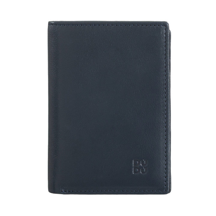 Dudu Herren -Brieftasche RFID -Blockierung in Leder, kleiner Bibles -Taschen -Brieftasche mit ID -Fenster, 9 Kreditkartenhalter, Banknotenhalter