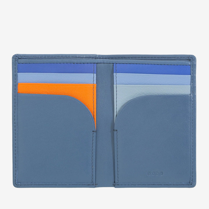 DUDU Kleine Herren-Geldbörse aus Leder, kompakte schlanke Herren-Geldbörse mit Kreditkartenhalter, Bargeld-Banknotenhalter, Münzgeldbörse mit Reißverschluss, mit RFID-Schutz