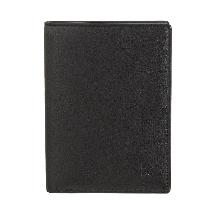 Dudu Men's Slim Portfolio of Vera Leather, Small and Thin, Bring Money and Credit Cards, Compact Care with Internal Zip zip hinge, Minimal Design