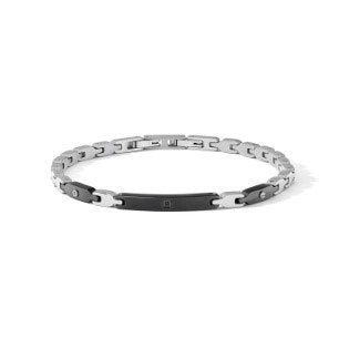 Comètes Bracelet Delta acier finitions PVD noir UBR 1232