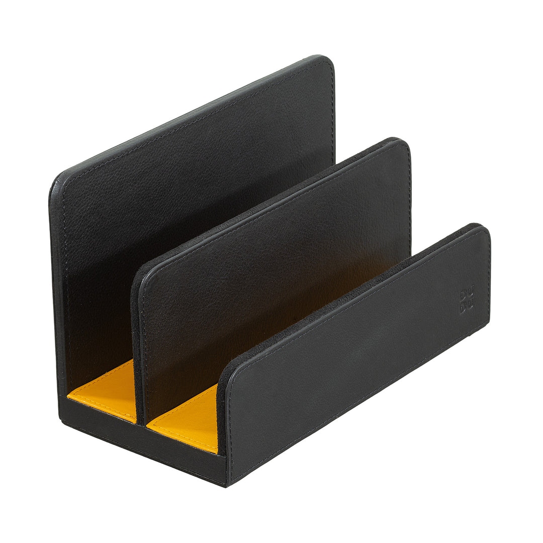 DUDU Ensemble de bureau en cuir pour le bureau 4 pièces avec plateau de poche, porte-stylo, porte-lettres, porte-bloc-notes
