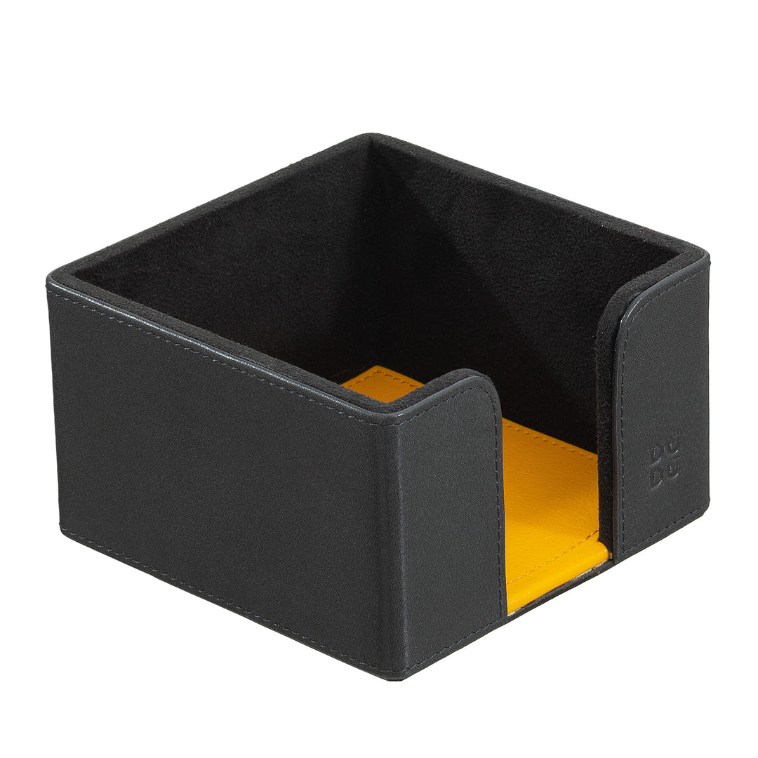 DUDU Ensemble de bureau en cuir pour le bureau 4 pièces avec plateau de poche, porte-stylo, porte-lettres, porte-bloc-notes