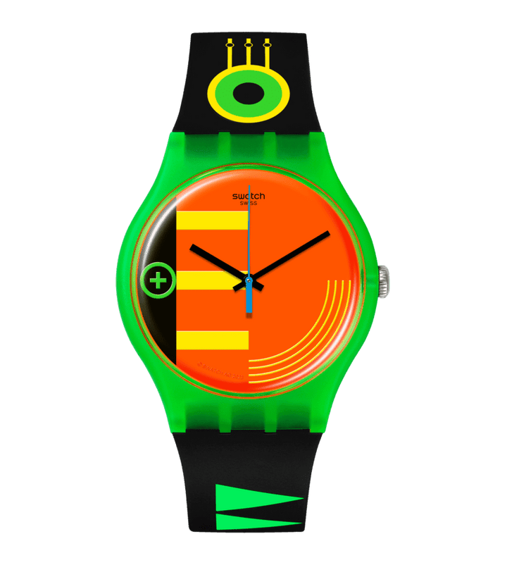 Swatch orologio NEON RIDER Originals Chrono 41mm SO29G106 - Capodagli 1937