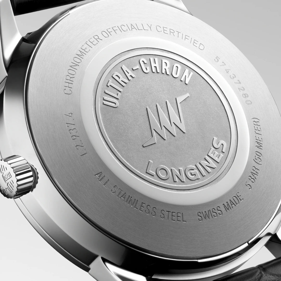 Longines watch Ultra-Chron Classic 37mm silver automatic steel L2.537.4.72.2