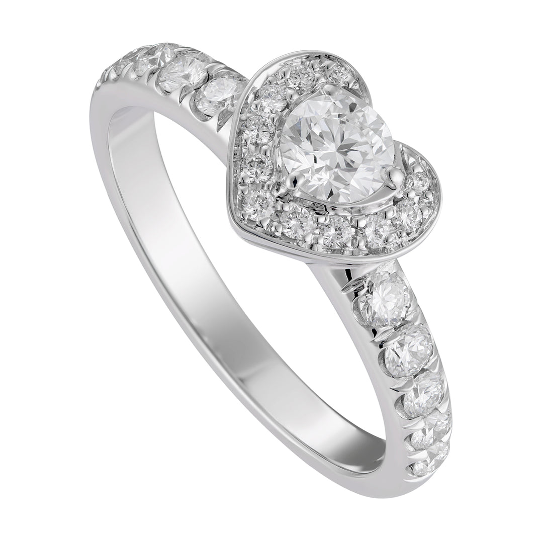 Golay forever hartenring met contour totaal ct. 0,75 ALV010DI-18130110147