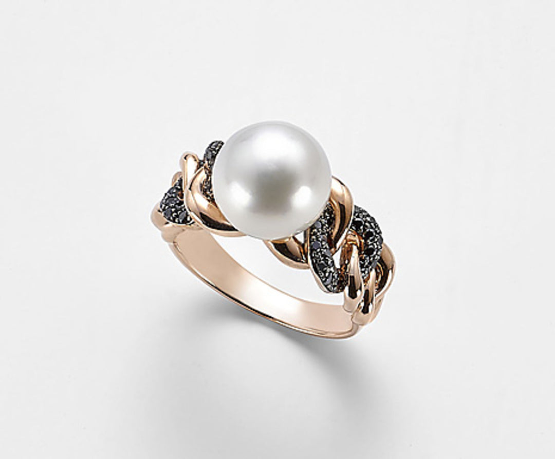 Mikiko en 18k sspw 11/12 diam. zwart 0,25 ct MA0780O3SABI100-NE