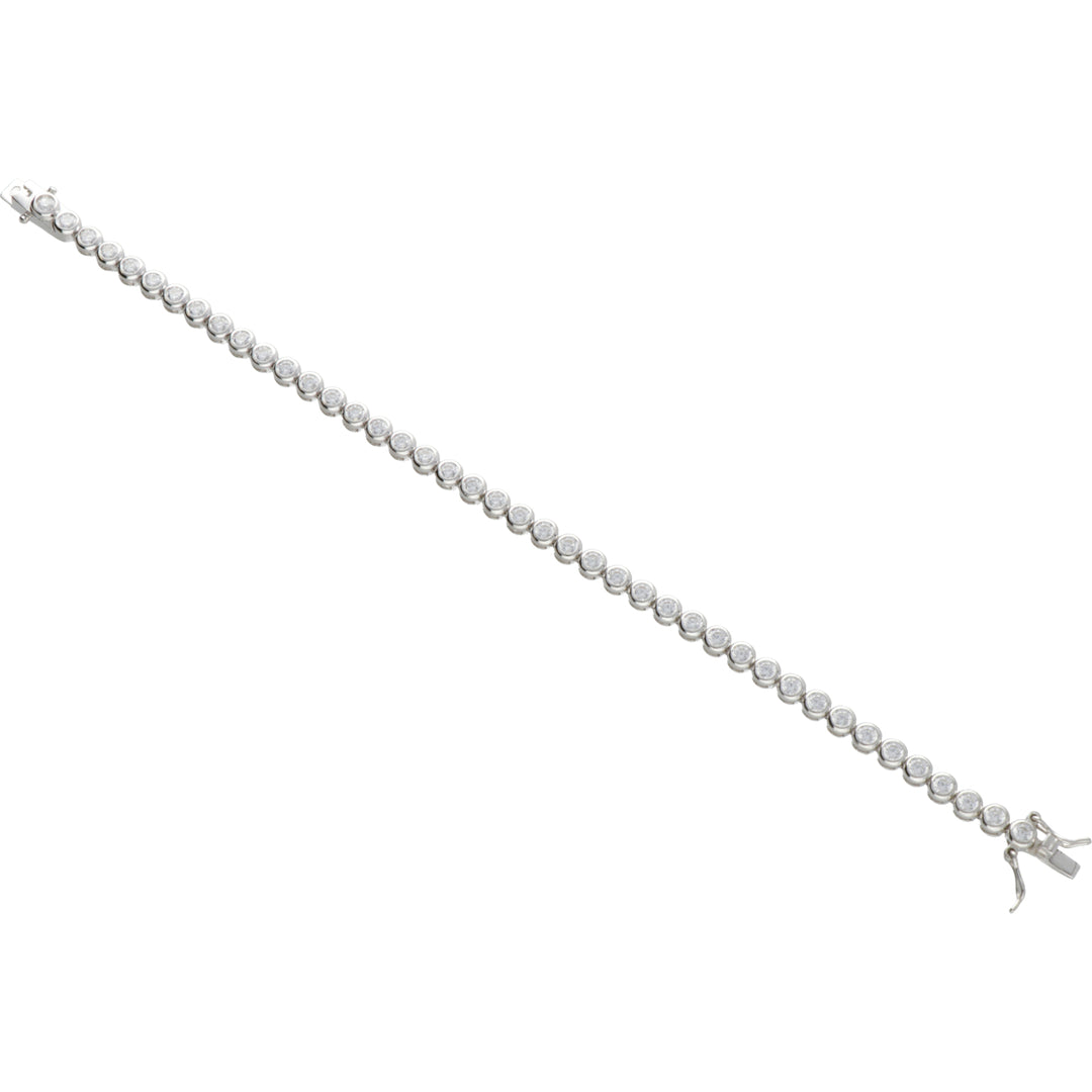 Mikiko br ag925 witte swarovski edelstenen MB7431A4BIANCO0