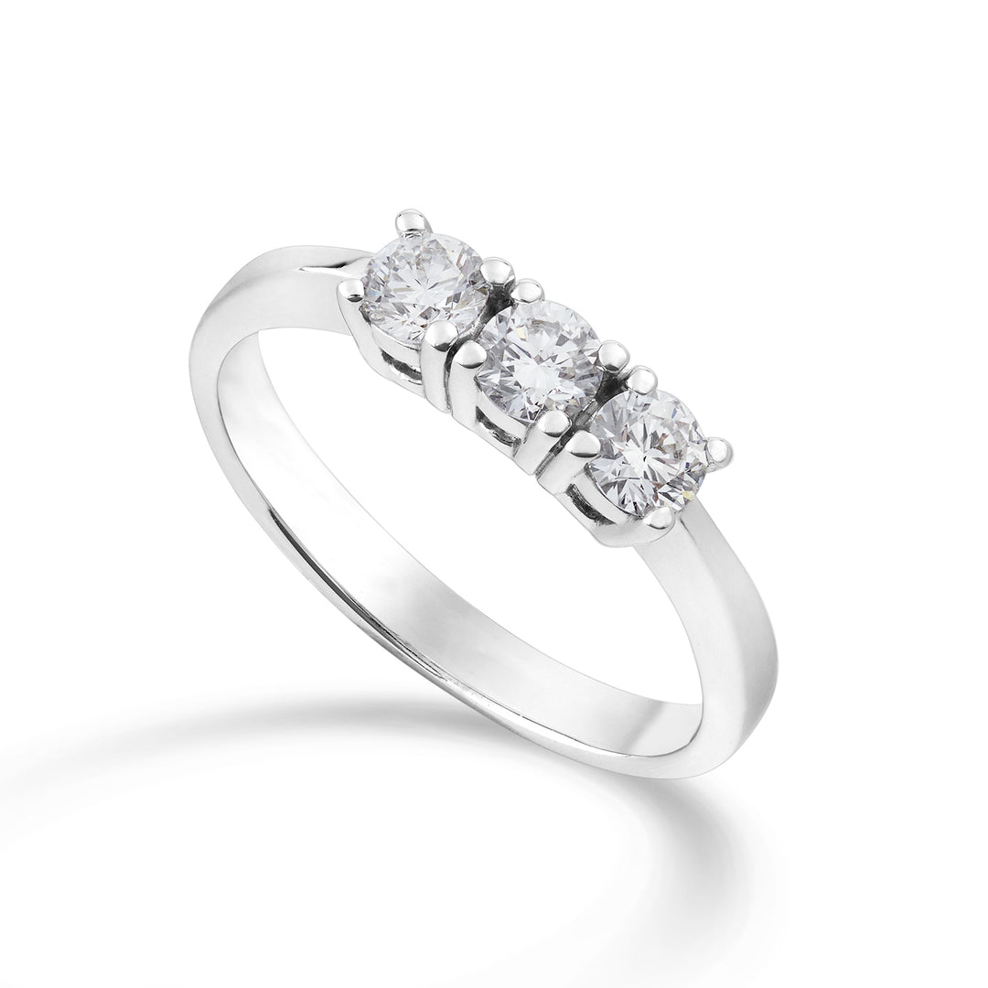 Golay linear trilogy ring total ct. 0.30 ATR015030DI-23137110045