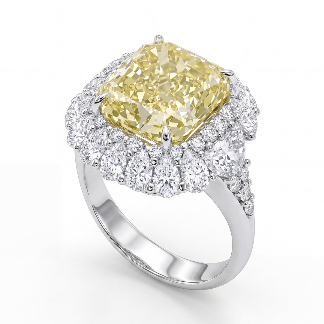 World Diamond Group sierkussenring 6,11 ct APU139WDI-20149110014