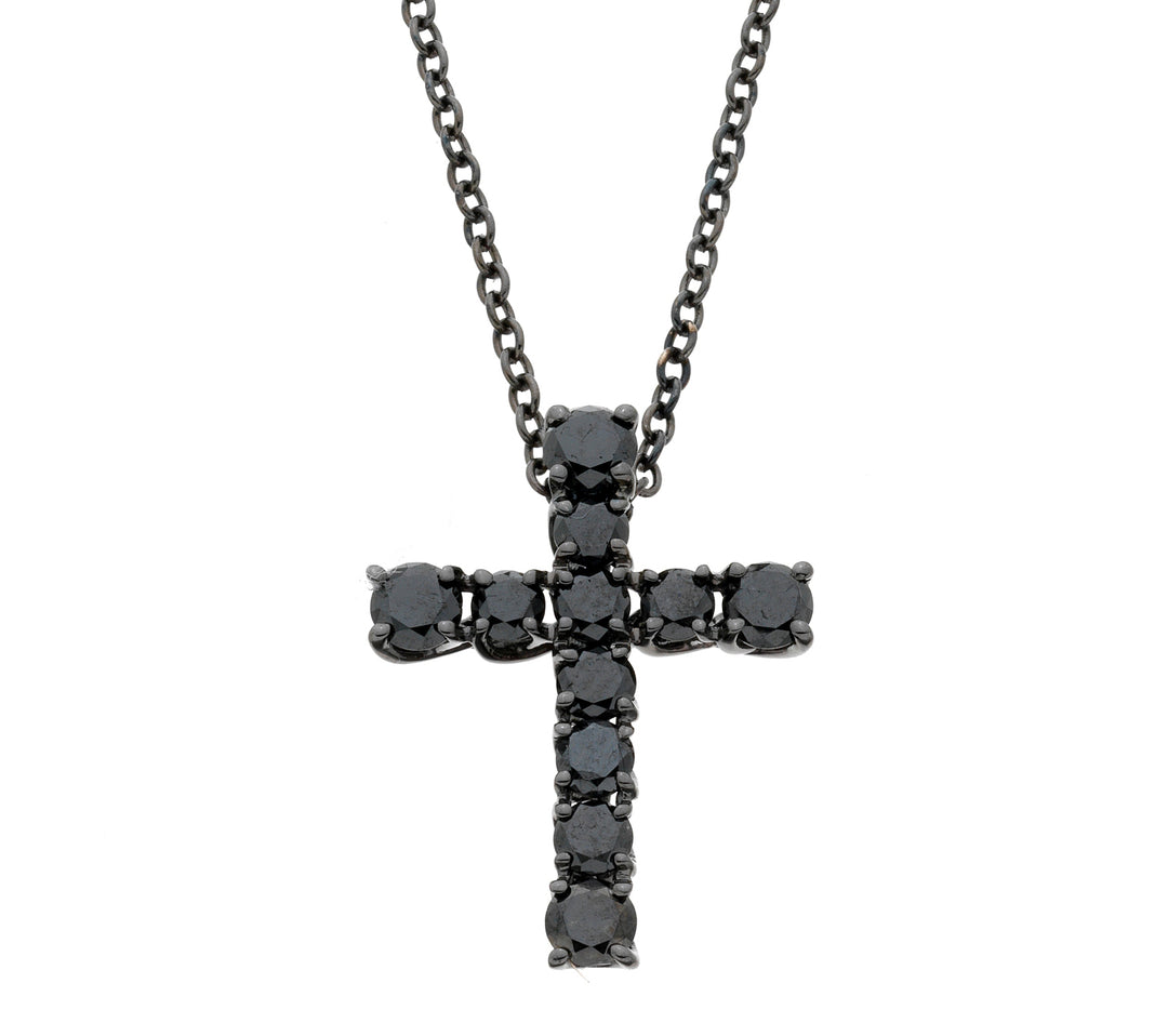 Tour de cou Golay Grace Cross 15 pt noir GABTRE1865N