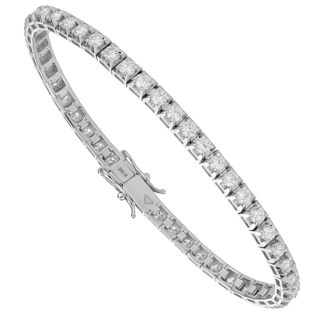 Golay square tennis bracelet 4.10 ct BTQ060DI19-20031110004