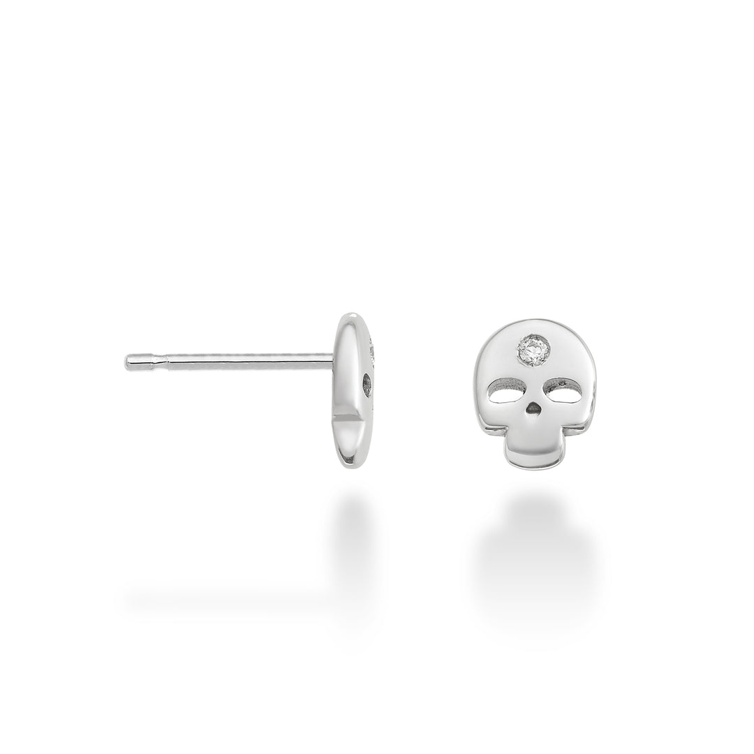 Nihama of 18k schedel 0,02 ct witgoud NO5115O4BR002