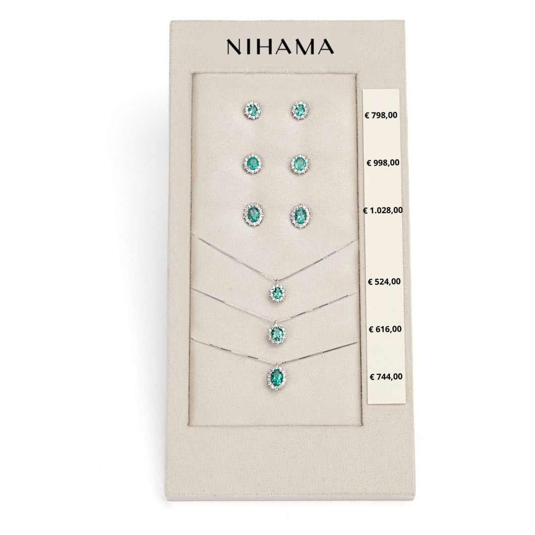 Nihama package cl 5125/5126/5086 + or 5103/5014/5068 9kt oval 4x3/5x4/6x4 emerald tr. N.LIGHTBOX.19-T9K