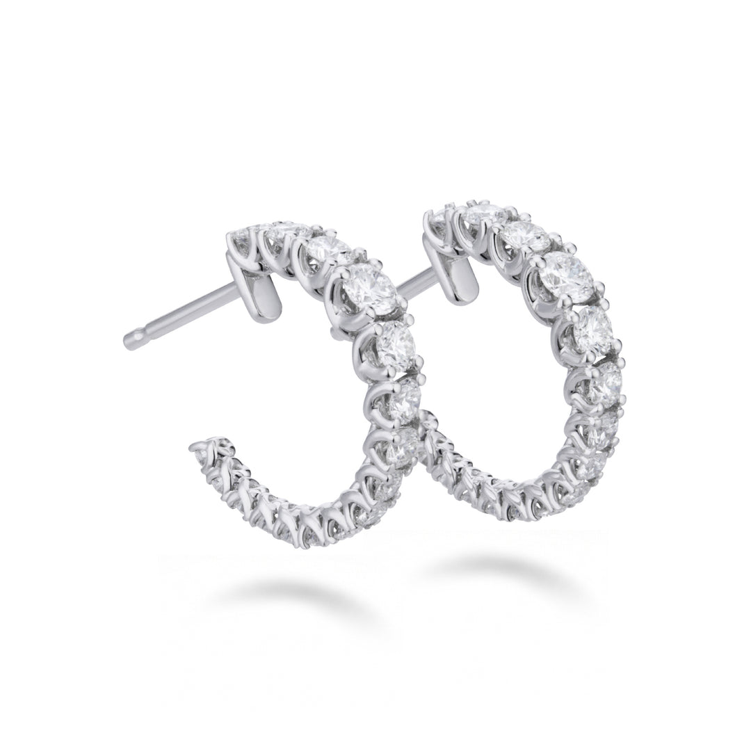 Golay grace small scalar hoop earrings OBTRES003-25139110209
