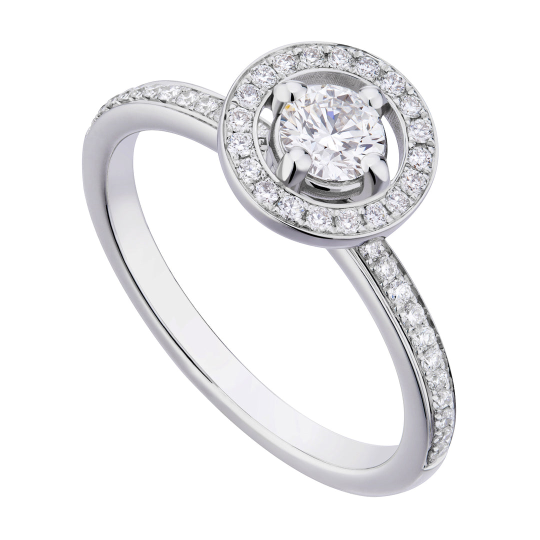 World Diamond Group sol ring. fm settings with circle ct. 0.69-0.78 ACTFM005DI6-20034110011