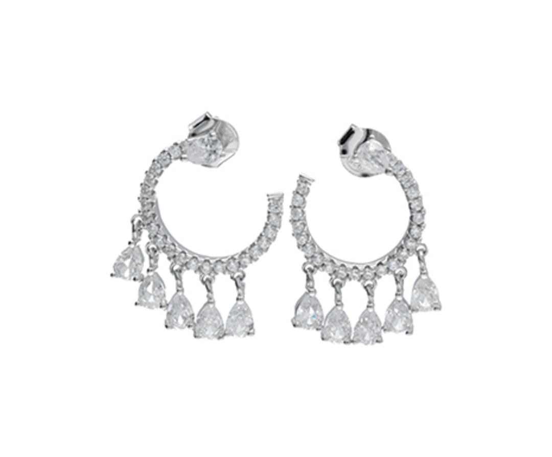 Mikiko oder AG925 weiße Swarovski-Edelsteine MO7610A4BIANCO0