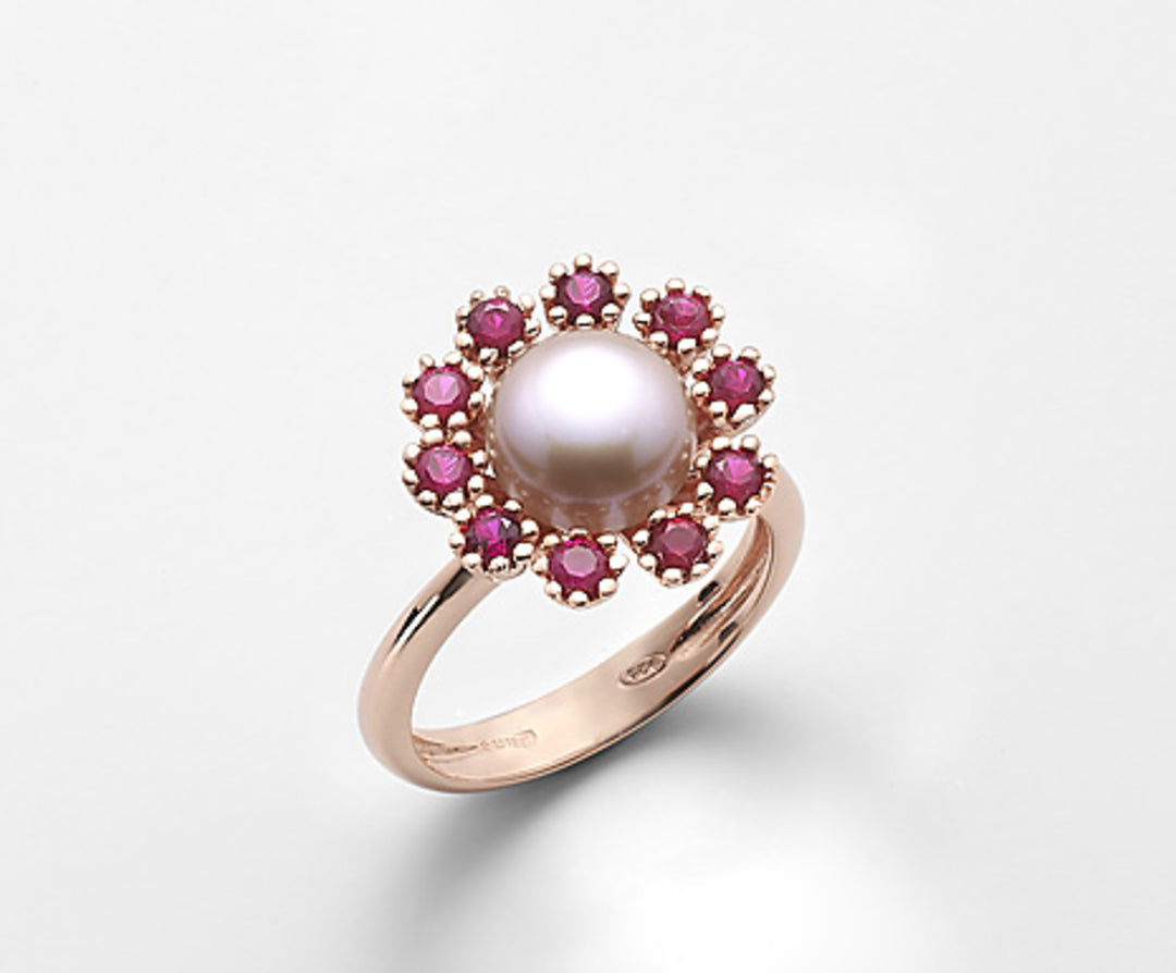 Nihama an ag925 fw bot mu 8,5/9 gemme grenat swarovski NA7168A3RED00