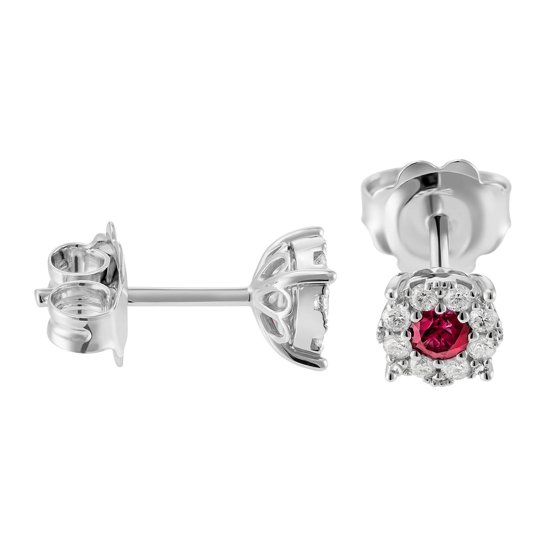 Mikiko oder 18k Rubin n. 0,23 ct Durchm. 0,20 ct MOGICE01DIRUO4