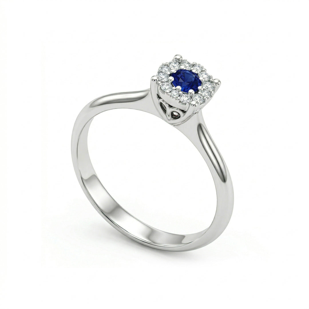 Mikiko un saphir 18k n. 0,15 carat de diamètre. ct.0,09 MAGICE01DIZBO4