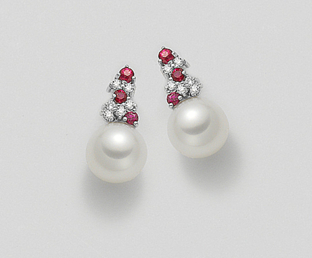 Mikiko oder 18 Karat FW 8,5/9 ct.0,10 Rubine ct.0,14 MO1178O4FABI085
