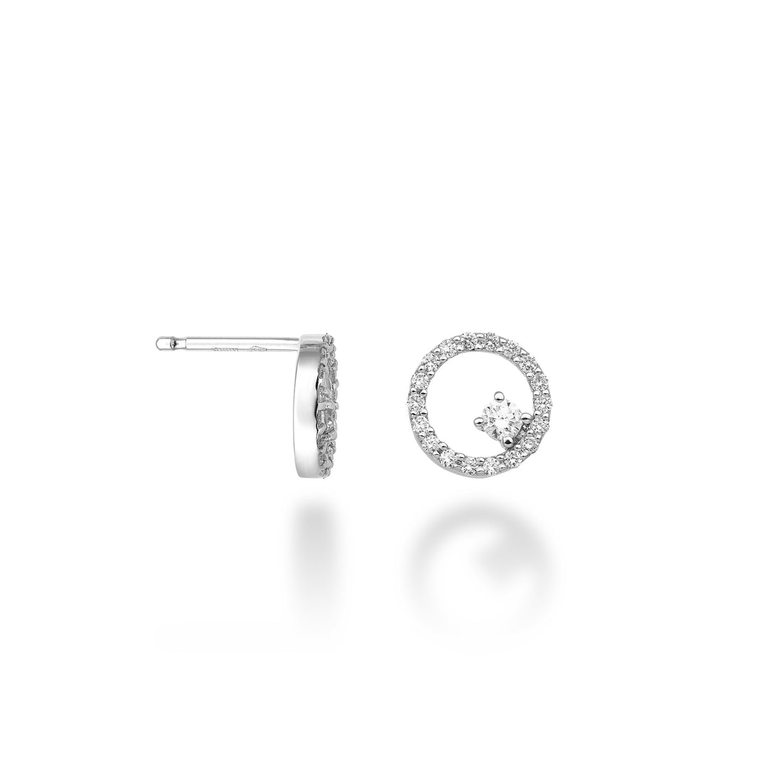 World Diamond Group of 18k ct.0,44 "rond" GO5138O4BR044