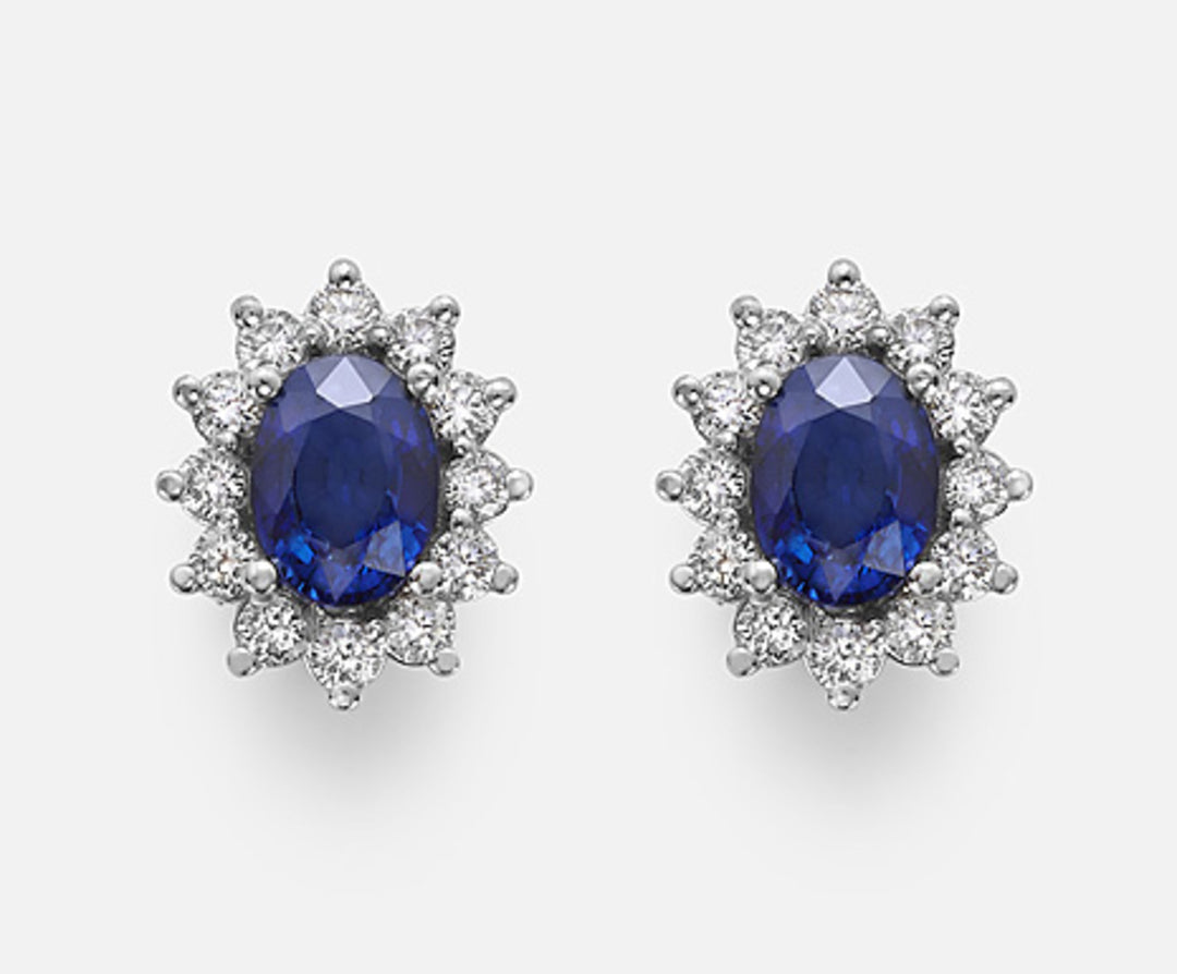 Mikiko ou saphir ovale 9k 7x5 ct.1,60 diam. 0,60 ct MO5031R4ZFD