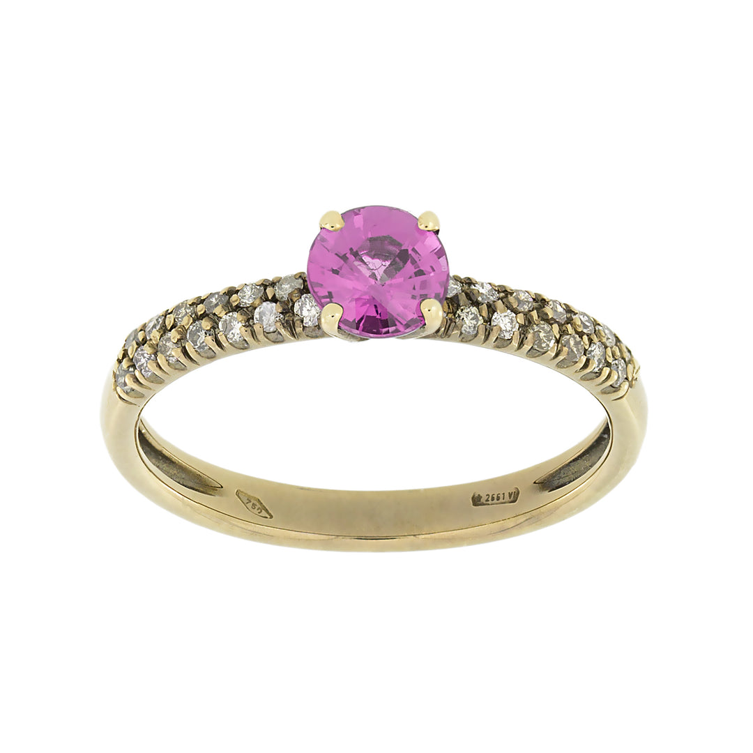 Golay-Ring Pavé-Braun + Zaf-Rosa AFP1170BWPS-21292110019