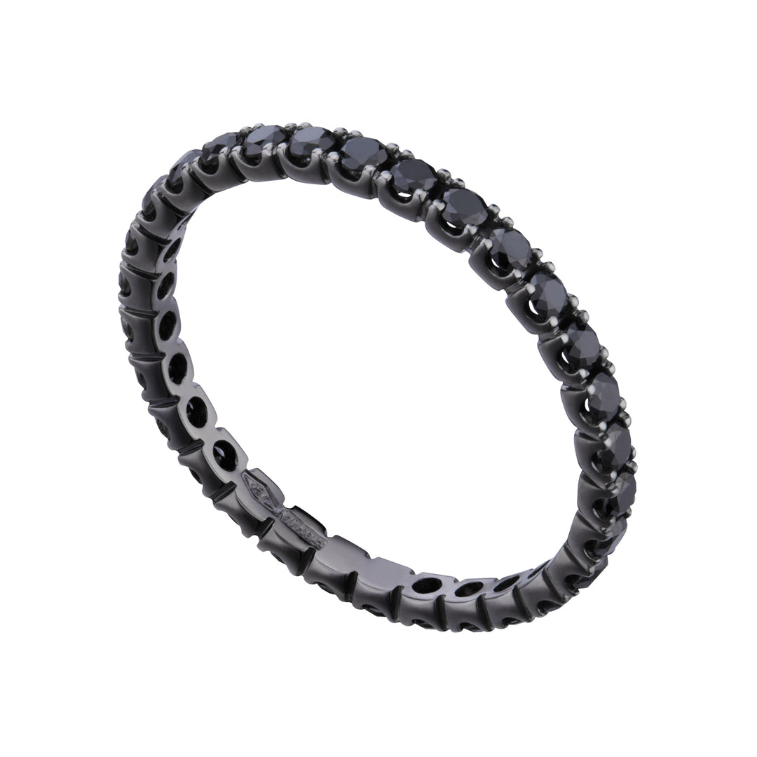 World Diamond Group black diamond finger ring 0.95ct AET011080N-22249110010