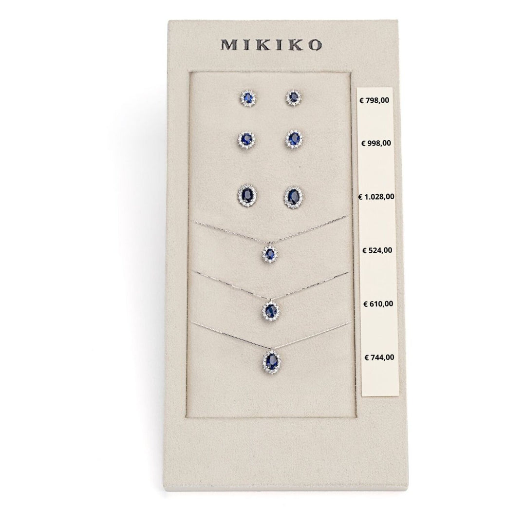 Mikiko pakket cl 5125/5126/5086+ of 5103/5014/5068 9kt ovaal 4x3/5x4/6x4 saffier tr. M.LIGHTBOX.18-T9K