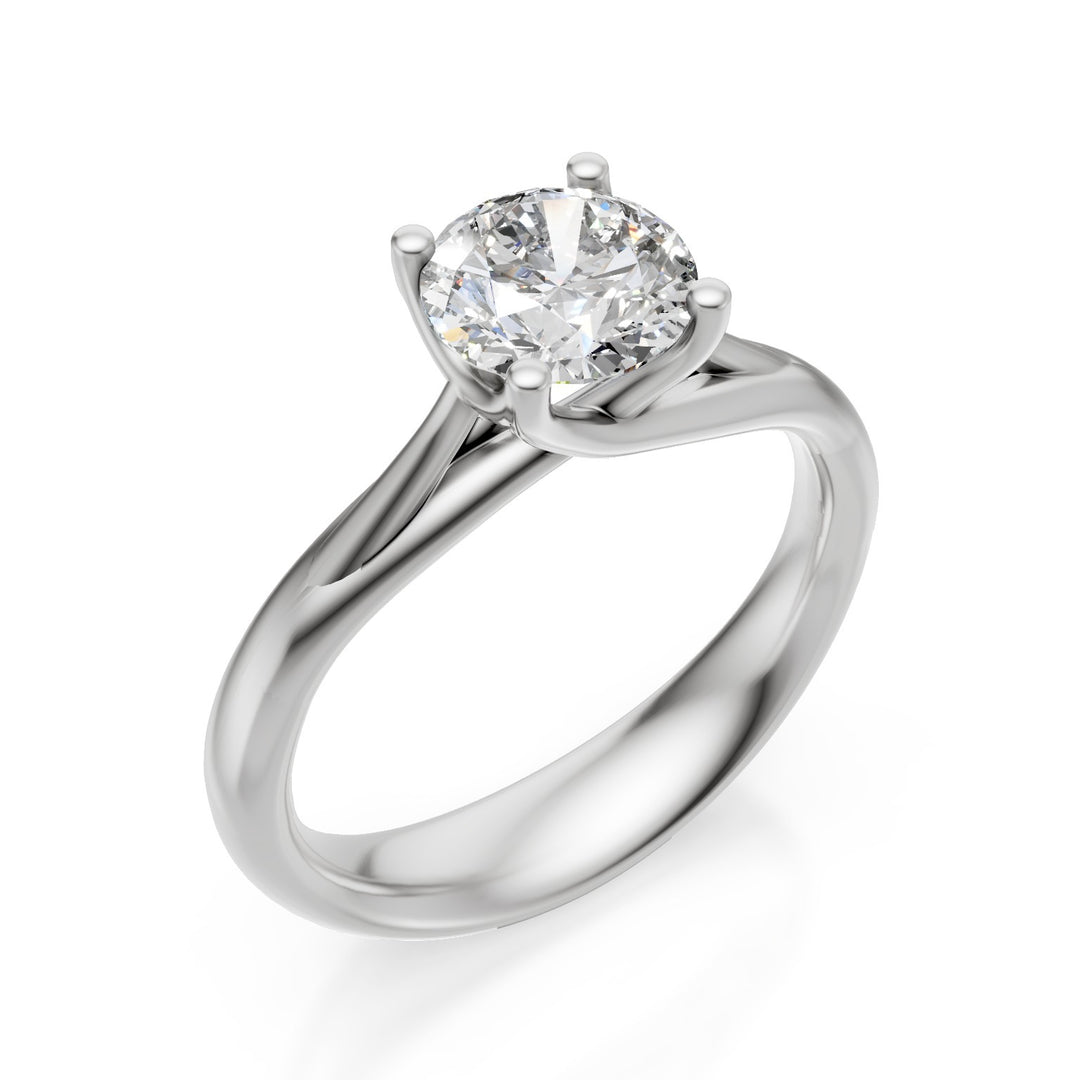 Golay grace solitaire ring ABTRESOL-23184110036