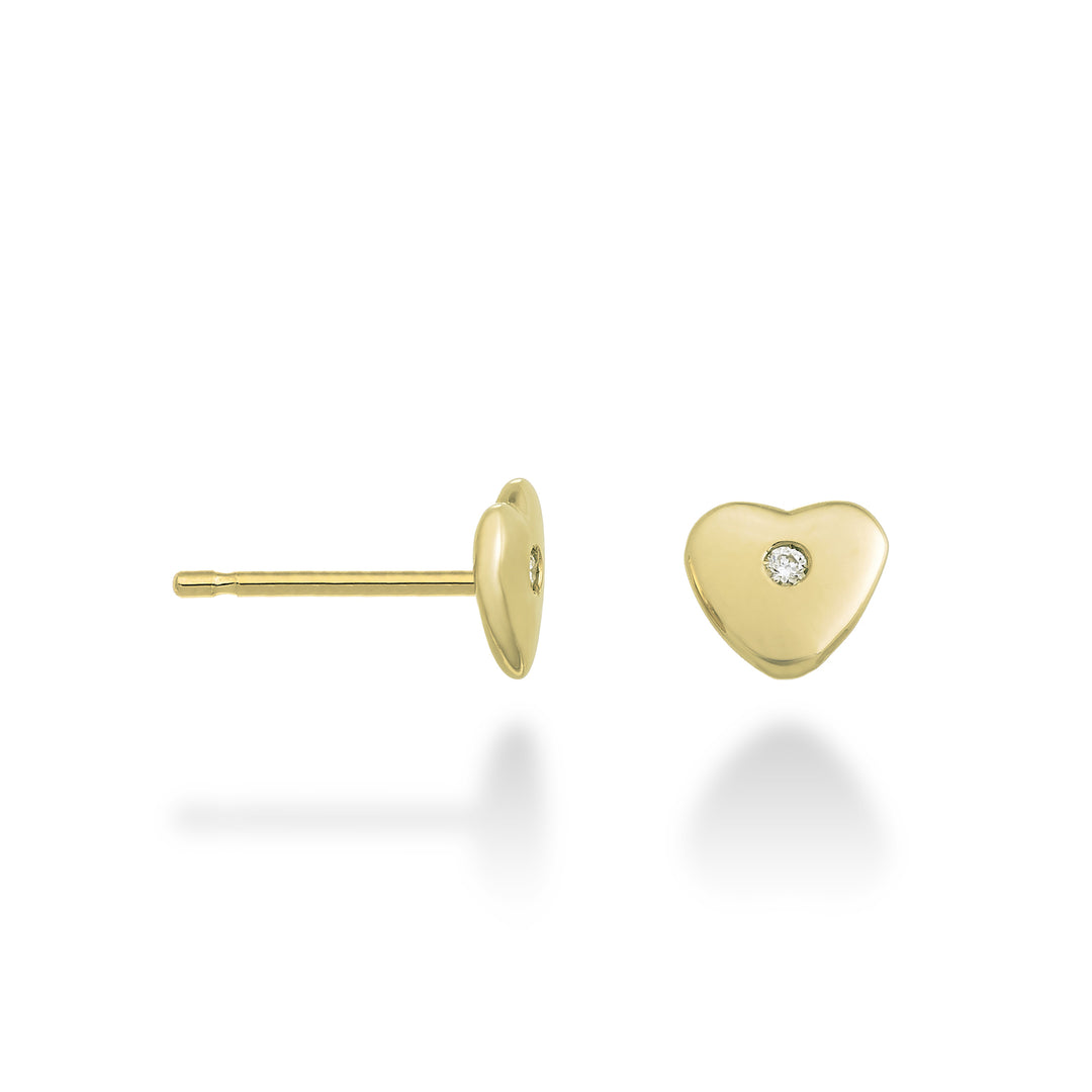 Mikiko of 18k hart 0,02 ct geelgoud MO5107O1BR002