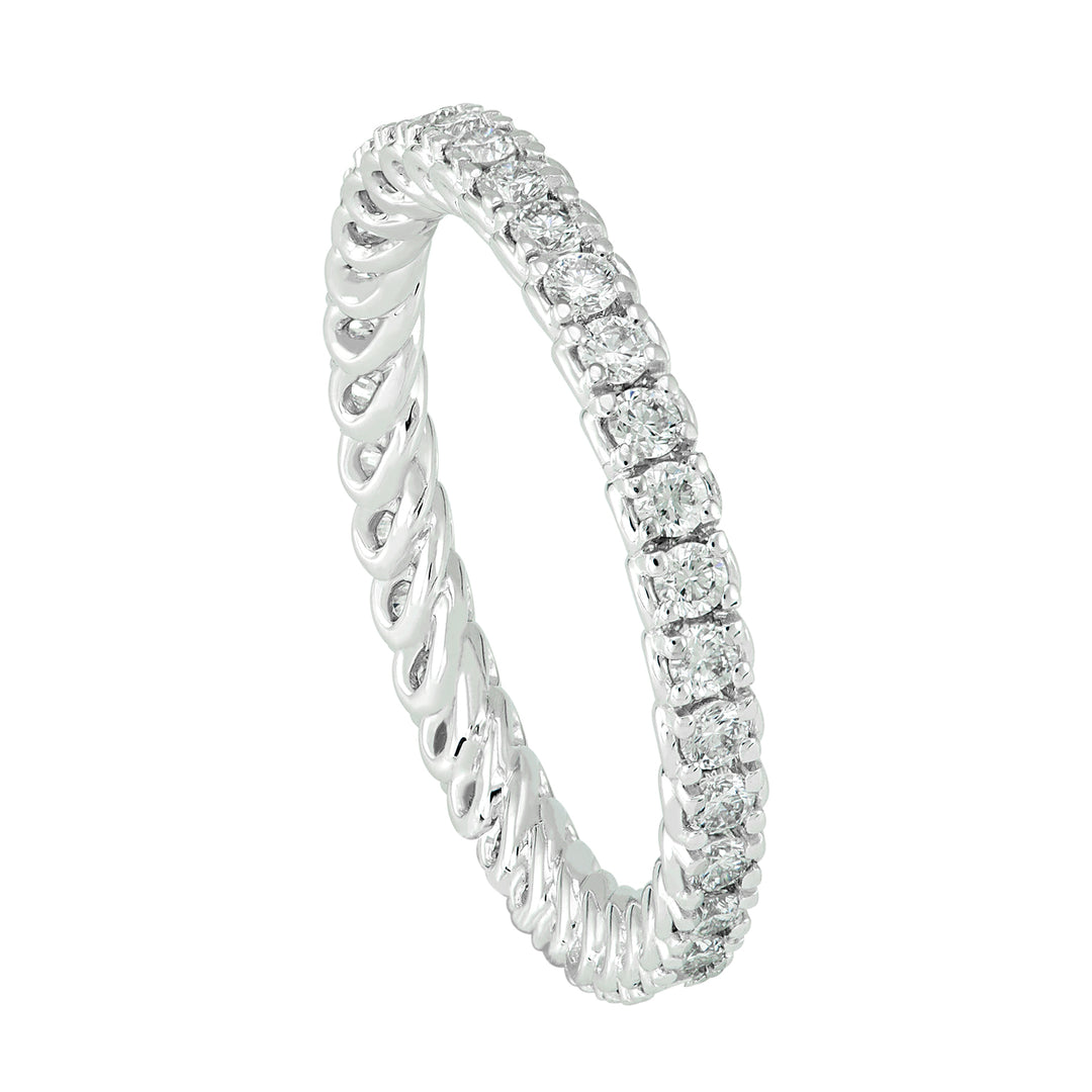 Golay Linear Gyro Fingerring Infinity Love ct. 0,75 AET024075DI-22125110011