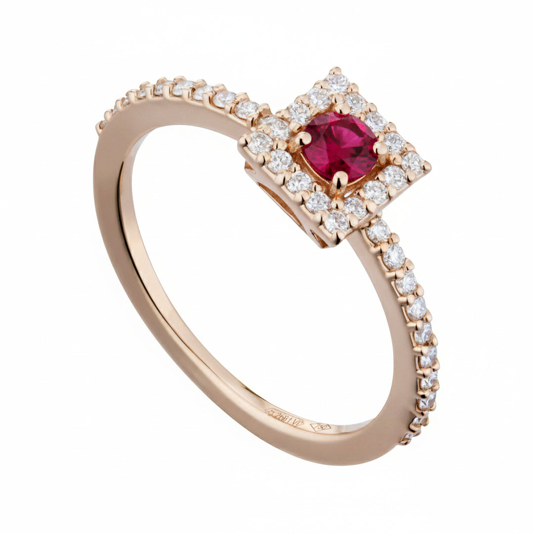 Golay-Ring mit quadratischer Kontur ACT015RUDI2-22235110035