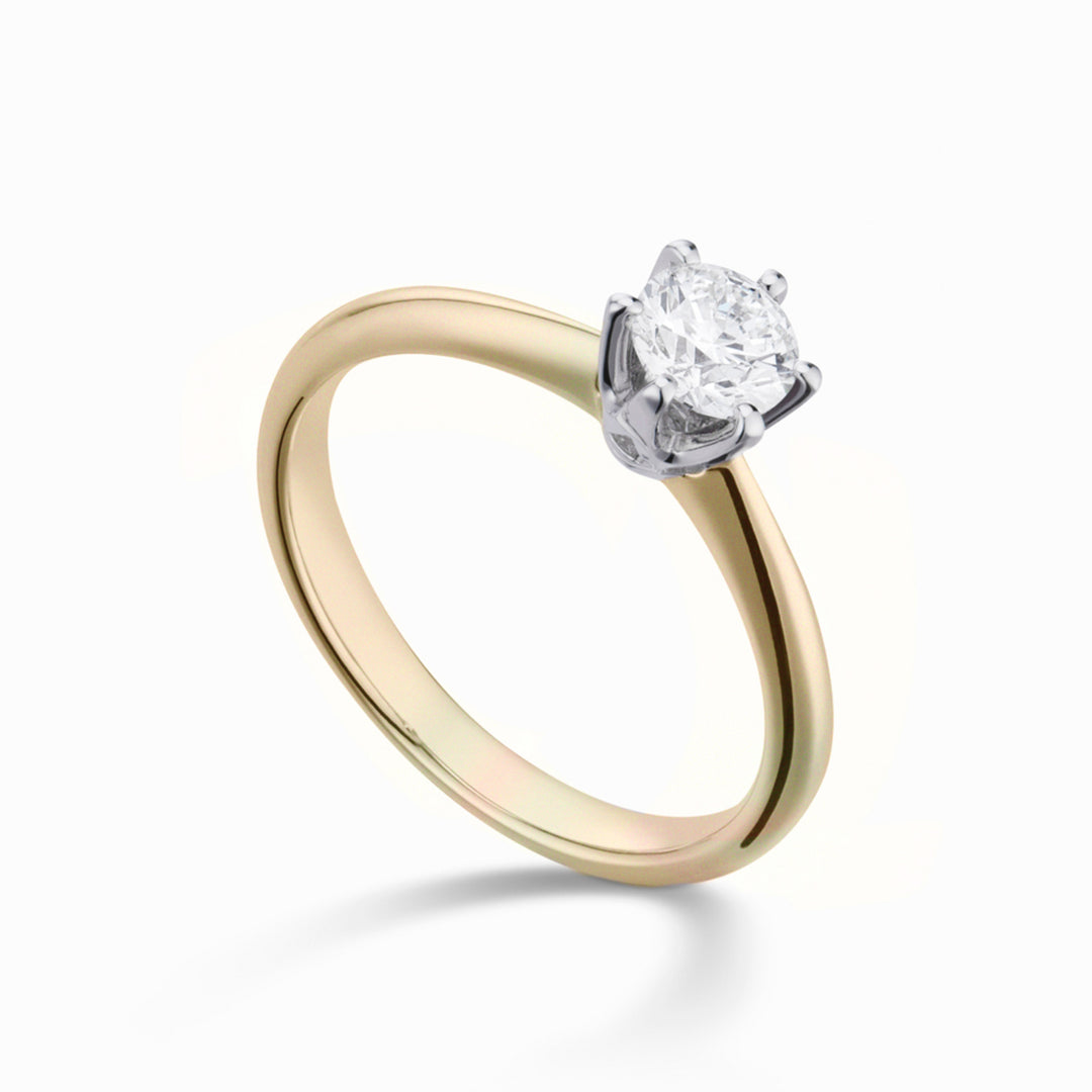 Mikiko, ein 18-Karat-Labor-G.D. Gelber Schaft mit 1,00 ct – weiße Lünette MXD00AN007O7BI100
