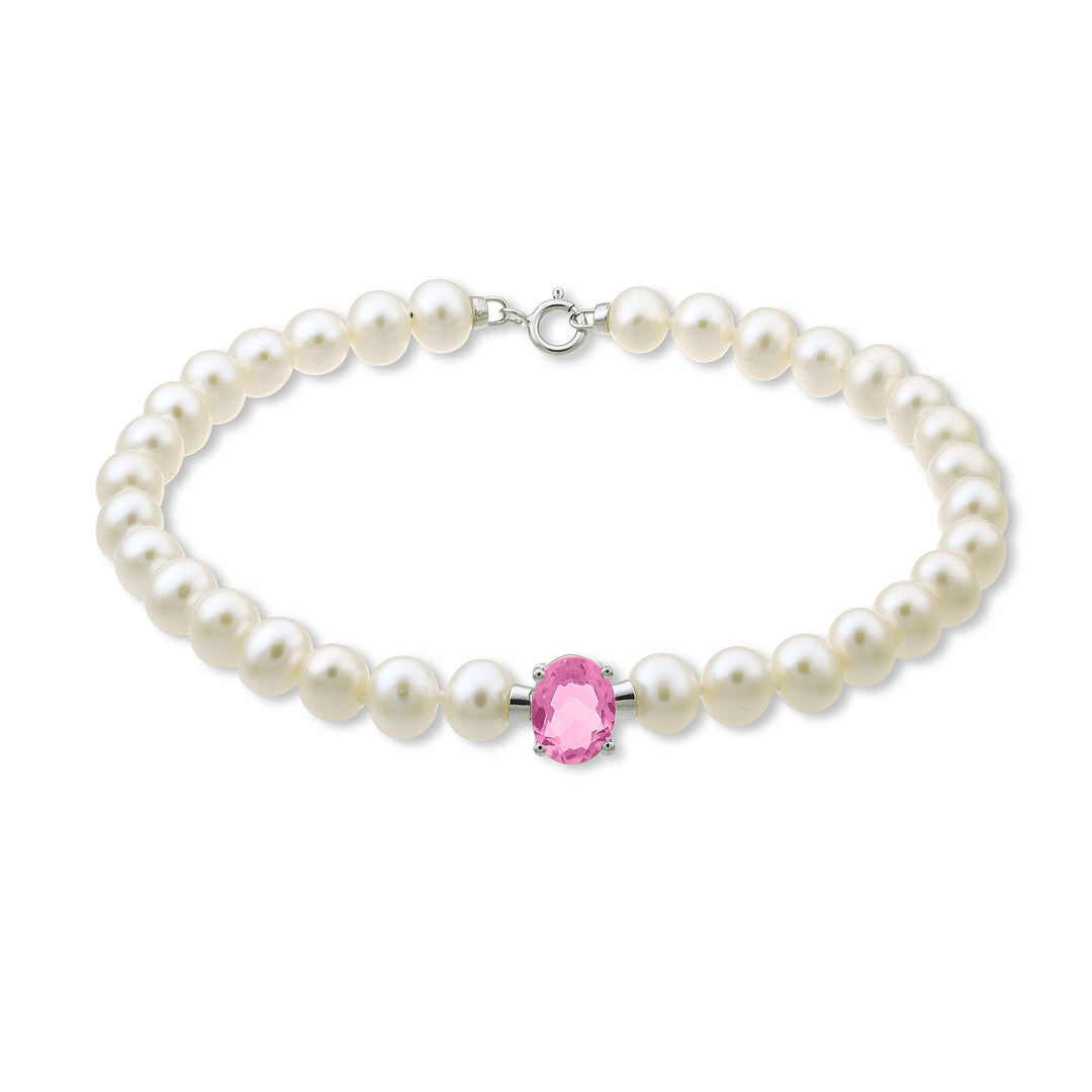 Nihama br 18k fw 5-5,5 topaze rose ovale 6x8 ct.1,40 bague à ressort NB1017O4TPPK50
