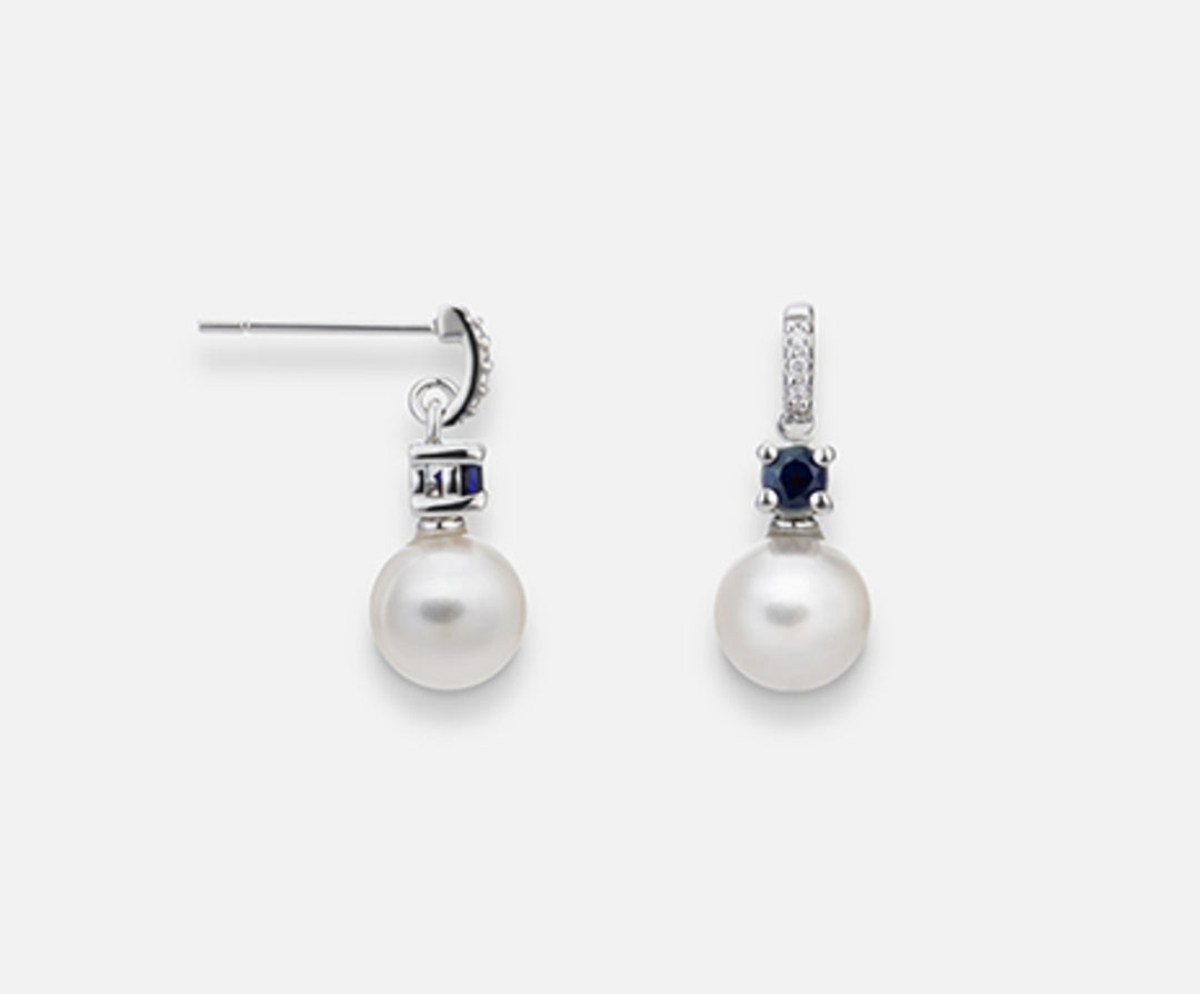 Mikiko oder 18 Karat FW 6,5/7 runder Saphir, mm2,75 ct.0,20 dia ct.0,02 MO1529O4FABI065